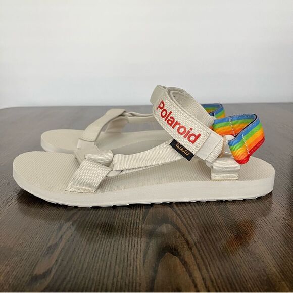Teva x Polaroid Gray Universal Sandals Men’s Sz 10 New Without Box - Picture 2 of 8